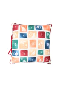 GALERIA home Dekokissen "Adventskalender" - XMAS CUSHIONS - MEHRFARBIG