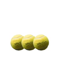 COFI - JollyStar Tennisbälle – Set mit 3 Stück für Training & Freizeit - Gelb 21x7x7 cm