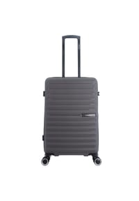Saxoline® - Koffer Fiesta aus stabilem Polypropylen - grey