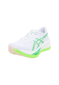 asics - Laufschuhe, dämpfend, für Damen - WHITE/VITAL GREEN