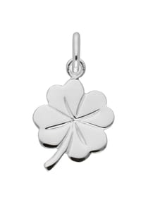 Adelia's - Damen Silber Schmuck 925 Silber Anhänger Kleeblatt - silber