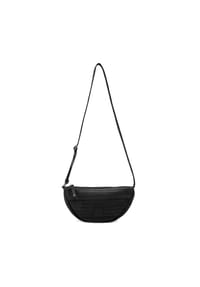FREDsBRUDER Layer - Layer Umhängetasche Leder 31 cm - black