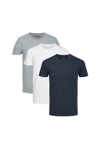 JACK & JONES - T-Shirt 3er Pack Basic - Black
