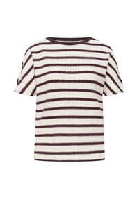STREET ONE STUDIO - T-Shirt, U-Boot-Ausschnitt, für Damen - 27464 VERY BERRY