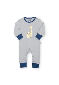 KITE - Baby Sweet Giraffe Strampelanzug Bio-Baumwolle - blau