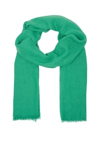 Seasons of April - Damen Isabella Schal Dünner, leichter und weicher Uni Damen Schal in gewellter Struktur - anthrazit