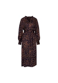 seidensticker - Kleid Schwarze Rose - camel leo (0024)