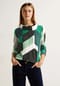 CECIL Langarmshirt, grafisch, Schlauchkragen, für Damen Bild 11