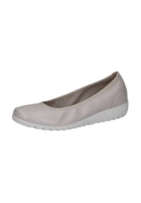 Caprice - Leder Ballerinas - Hellbeige