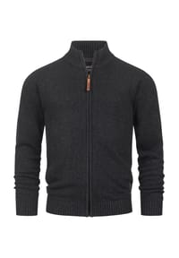 INDICODE - Strickjacke INLut - Black