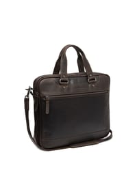 The Chesterfield Brand Montara - Montara Aktentasche Leder 37 cm Laptopfach - black