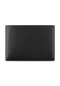bugatti Super Slim - Geldbörse SUPER SLIM RFID Echt Leder - schwarz