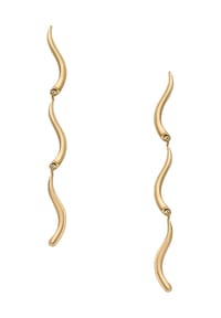 SKAGEN - ESSENTIAL WAVES Damen Ohrhänger, Edelstahl - GELBGOLD