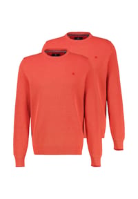 LERROS - Pullover 2er Pack Basic - Basalt grey