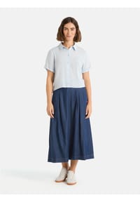 LIEBLINGSSTÜCK - Damen Rock aus Baumwoll-Lyocell-Mix PrittL - 485-dark denim