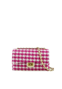 collezione alessandro® - Umhängetasche Amica Made in Italy - fuchsia