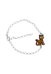 OSTSEE-SCHMUCK® - Armband , Katze , Silber 925/000 - silber