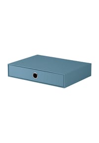 Rössler - Schubladenbox "S.O.H.O.", DIN A4 - BLAU
