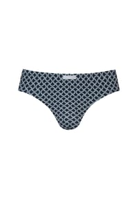 mey - Slip "CURVES", Label, für Herren - YACHT BLUE