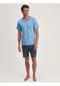CALIDA Relax Streamline Shorty, 2er-Set, V-Ausschnitt, für Herren Bild 10