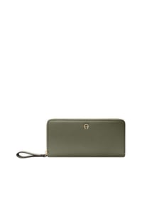 AIGNER PURA - Schein- und Geldscheintasche, Leder, für Damen  - 0613  MOSS GREEN