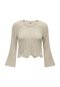 ONLY® - Strickpullover, Trompetenärmel, für Damen - 177922 CLOUD DANC