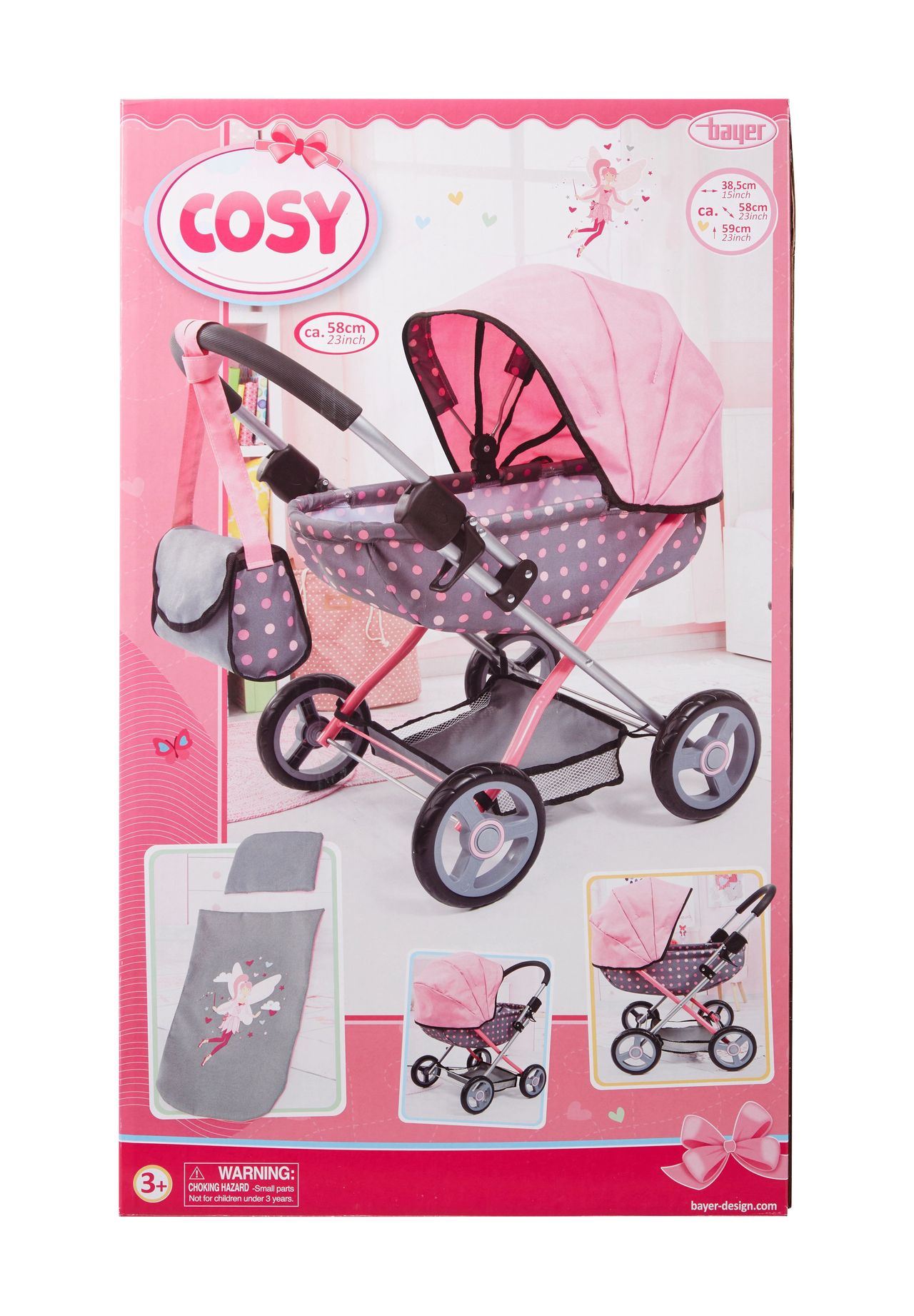 bayer Puppenwagen "Cosy Fairy" | GALERIA