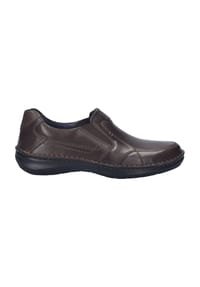 Seibel - Slipper "New Anvers 01", Ziernähte, Leder, für Herren - 390 TABAK