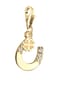 Nenalina Charm Hufeisen Kleeblatt Kristalle 925 Silber Bild 2