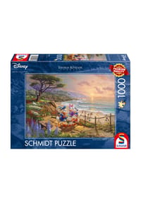 Schmidt - Thomas Kinkade Studios Puzzle "Donald and Daisy - A Duck Day Afternoon", 1000 Teile - 