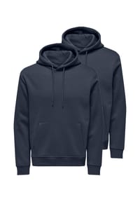 ONLY & SONS - Sweatshirt / Hoodie 2er Pack Connor - Beige / creme