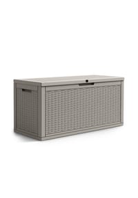 Akord - Wasserdichte Gartenbox mit 272 L Fassungsvermögen - grau