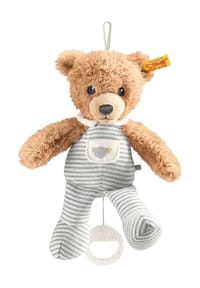 Steiff - Spieluhr "Schlaf Gut Bär " - GRAU/BRAUN