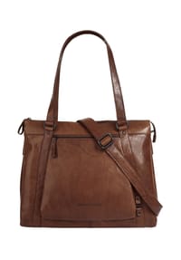 SPIKES & SPARROW® - Shopper Echt Leder - cognac