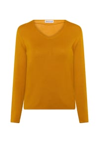 MANGUUN - Pullover, V-Ausschnitt, für Damen - BLAU/CLEMATIS BLUE