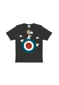 LOGOSHIRT® - T-Shirt Children Peanuts - Snoopy - graphite