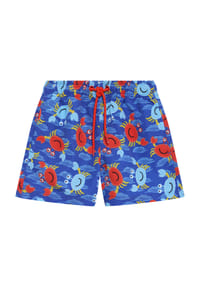 MANGUUN - Badeshorts, Tunnelzug, für Kinder - 1 CRAB AOP