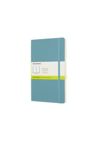 MOLESKINE® - Notizbuch "Classic Large", A5, blanco, Softcover - RIFF BLAU