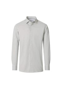 VENTI - Herren Businesshemd Langarm Print Comfort Fit - Blau