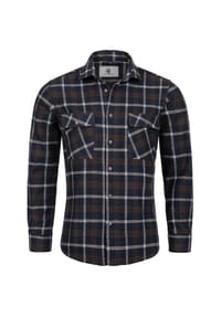 Rock Creek - Hemd Kariertes Hemd Regular Fit - Blau