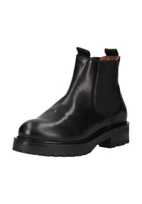 PAVEMENT - Leder/Textil Stiefelette - Schwarz