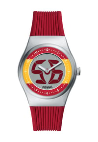 FOSSIL SPAIN - Herrenuhr World Flags Big Tic Spain "LE1242" - SILBER
