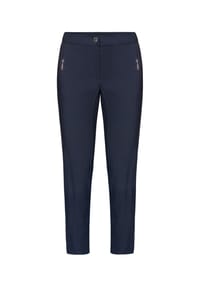 BETTY BARCLAY - Stretch-Hose mit elastischem Bund - dunkelblau