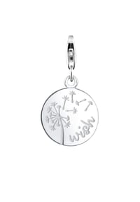 Nenalina - Charm Anhänger Wish Pusteblume Kombinierbar 925 Silber - Silber