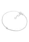 elli. DIAMONDS Armband Solitär Panzerkette Diamant (0.06 Ct.) 925 Silber Bild 2