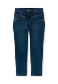 sheego - High-waist-Jeans - black denim