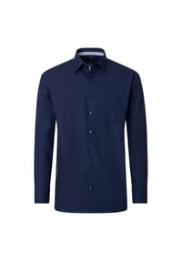 Venti - Herren Businesshemd uni Comfort Fit - Blau
