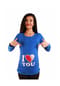 M.M.C. Umstandslangarmshirt I Love You mit Motiv Bild 1
