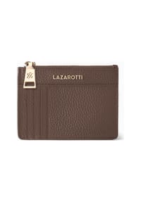 LAZAROTTI Bologna Leather - Bologna Leather Schlüsseletui Leder 11,5 cm mit Air Tag Fach - black