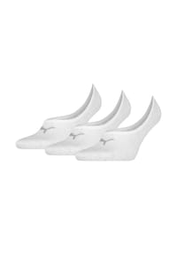 PUMA® - Unisex Füßlinge, 3er Pack - Footie, einfarbig - Blau
